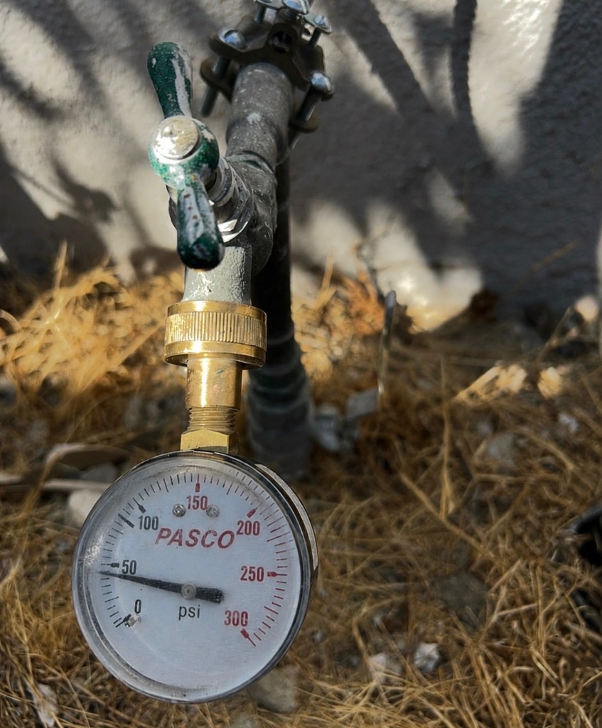 Low water pressure